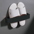 thumbnail image 1 of ABPWLY Slipper Storage Rack Bathroom Slippers Rack Wall Mounted Toilet Slippers Rack Wall Shoe Storage Clearance House Canada Days Dorm Room Essentials Dorm Room Essentials, 1 of 6