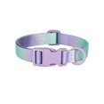 thumbnail image 2 of 1pc Purple Ombre Nylon Woven Dog Collar, 2 of 5
