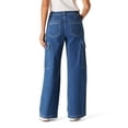 thumbnail image 3 of Levi Strauss Signature™ Women's Cargo Wide Leg Jeans, 3 of 5