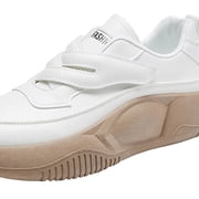 Sneakers Sport Shoes Breathable Women's Road Running Shoe Lightweight Casual Shoes for Jogging Biking White 37