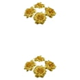thumbnail image 3 of relayinert 50pcs/set Texture Douce Apparence Réaliste - Affichages Superbes Texture Douce Or 4.5cm 2Set, 3 of 6