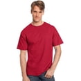 thumbnail image 3 of Hanes TAGLESS Men`s T-Shirt - Best-Seller, 2XL, Deep Red, 3 of 3