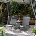 thumbnail image 2 of Outsunny Chaise Longue d'Extérieur, Ensemble de 2, Chaise Longue Pliante et Réglable, 2 of 10