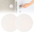 thumbnail image 1 of 2 Pcs Butée de Porte Ronde Adhésive en Silicone, Protecteur Mural pour Poignée, 5 cm Blanc, 1 of 5