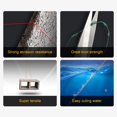thumbnail image 4 of 1000M 500M 300M 100M 8 Strands PE Braided Wire Fishing Line 20LB-100LB Incredibly Strong Multifilament PE Line Multicolor Mainline, 4 of 6