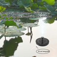 thumbnail image 3 of Solar Fountain for Garden, Mini DC Brushless Fountain, Landscape Decor_Perfect Gift, 3 of 5