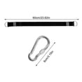 thumbnail image 2 of L-082 B Connecting Strap And Carabiner For Climbing Rope Swing Set Kids Outdoor Play Backyard Garden Suspension Training Accessory Durable Hardware #SJU1F, 2 of 2