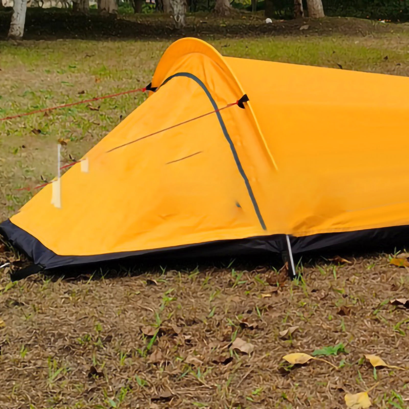 Backpacking Tent,Camping Tent Single Person Camping Tent Outdoor Sleeping Bag Advanced Technology