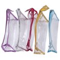 thumbnail image 3 of Clear Cosmetic Bag Waterproof Transparent PVC Makeup Toiletry Pouch with Handle Strap for Bathroom Travel 5pcs, 3 of 12