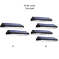 thumbnail image 3 of braveheart Solar Powered Fence Light With 10 Hours Of At Night Swimming Pools 3 colors light 4pcs, 3 of 6