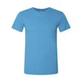 thumbnail image 1 of American Apparel 50/50 Tee, L, Neon Heather Blue, 1 of 2