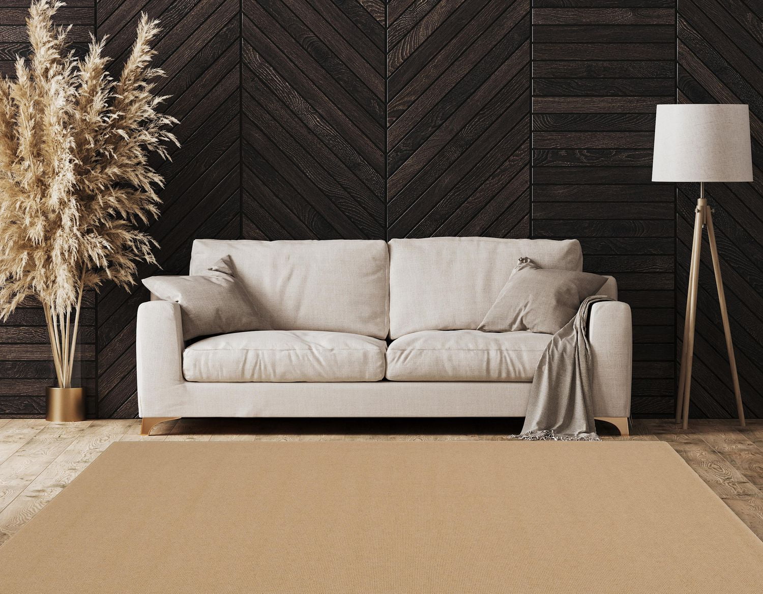Tapis Rhodes naturel 5 pi x 8 pi