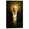 thumbnail image 2 of Fantasy Elephant on Black - Animal Canvas Wall Art, 2 of 3