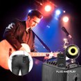 thumbnail image 3 of 2.4G Wireless In Ear Monitor System Wireless IEM System with Transmitter Receiver Automatic Pairing Professional In Ear Monitor for Computer Phone Sound Card Studio Band Rehearsal Live Performance, 3 of 8