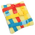 thumbnail image 4 of Jouets Coussin à Boucle Sensorielle, Jouets de Voyage pour Tout-Petits 1-3 Apprentissage de la Motricité Fine et Résolution de Problèmes, Fidgets Sensoriels Montessori pour Enfants Enfilage Compétence de Base, 4 of 9