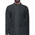 thumbnail image 2 of Atasi Indian Button Down Mens Long Kurta Solid Party Shirt Engagement Clothing, 2 of 5