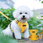 PEONAVET Polyester pets leash Dog And Cats Leash Sleeveless Style Pet Reflective Breathable Leash Suitable For Outdoor Cats And Dog Walking Leash