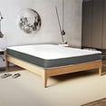 thumbnail image 2 of Pemberly Row 8" Tight Top Pocket Coil Hybrid Mattress Gray Fabric, 2 of 6