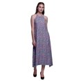 thumbnail image 1 of Bimba Robe de Plage Dos Nu Imprimée Florale pour Femmes Col Halter Long RayonDress-TP, 1 of 1