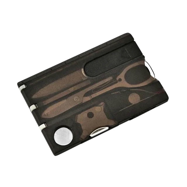 Multitools Hand Tools Multi Functional Tool Card Portable Combination Tool Office Supplies Letter Opener Screwdriver 8-piece Set Outdoor Tools