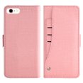 thumbnail image 4 of Wallet Case for iPhone 6 Plus 6s Plus, Blocking Card Slot Stand Shockproof TPU Interior Case PU Leather Magnetic Protect Flip Cover Compatible with iPhone 6 Plus 6s Plus, Pink, 4 of 5