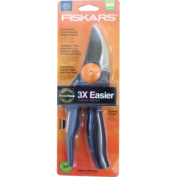 Fiskars Brands-cutting P - Power Gear Softgrip Bypass Pruner