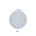 thumbnail image 1 of Moule en Silicone Réutilisable Transparent Motif Mandala Plateau de sous-Verre pour Débutants Artistes, 1 of 6