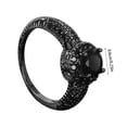 thumbnail image 3 of Hearth & Gear Enhance Your Style With The Exquisite 6MM Copper Black Ring A Distinctive And Fashion Forward Choice Cool Ring Set Mens Rings Fashion 444 Ring Ring Ocean Ring Men's Rings Real Rings, 3 of 7