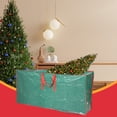 thumbnail image 1 of Giant PE Woven Christmas Tree Storage Bag 165x75x38cm, Waterproof Artificial Holiday Xmas Tree Container, Reinforced Handles, 1 of 7