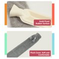thumbnail image 2 of Amdohai Hot Water Bottle with Plush Cover 2L Long Strip Rubber Hot Water Bag Heat, 2 of 7