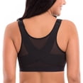 thumbnail image 4 of Women Plus Size Post Surgery Bra Front Closure Sport Bra Removable Pads Wirefree, 4 of 7
