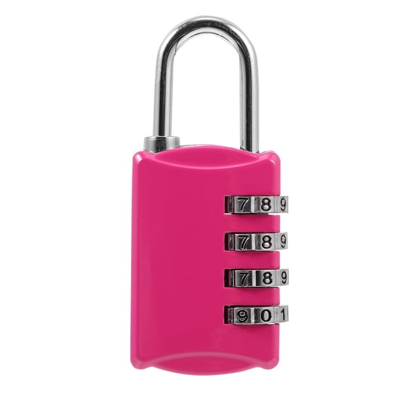 SHISUYAN Rosy Combination Lock Made of Zinc Alloy for Home Use Reliable and Sturdy 4 Digit