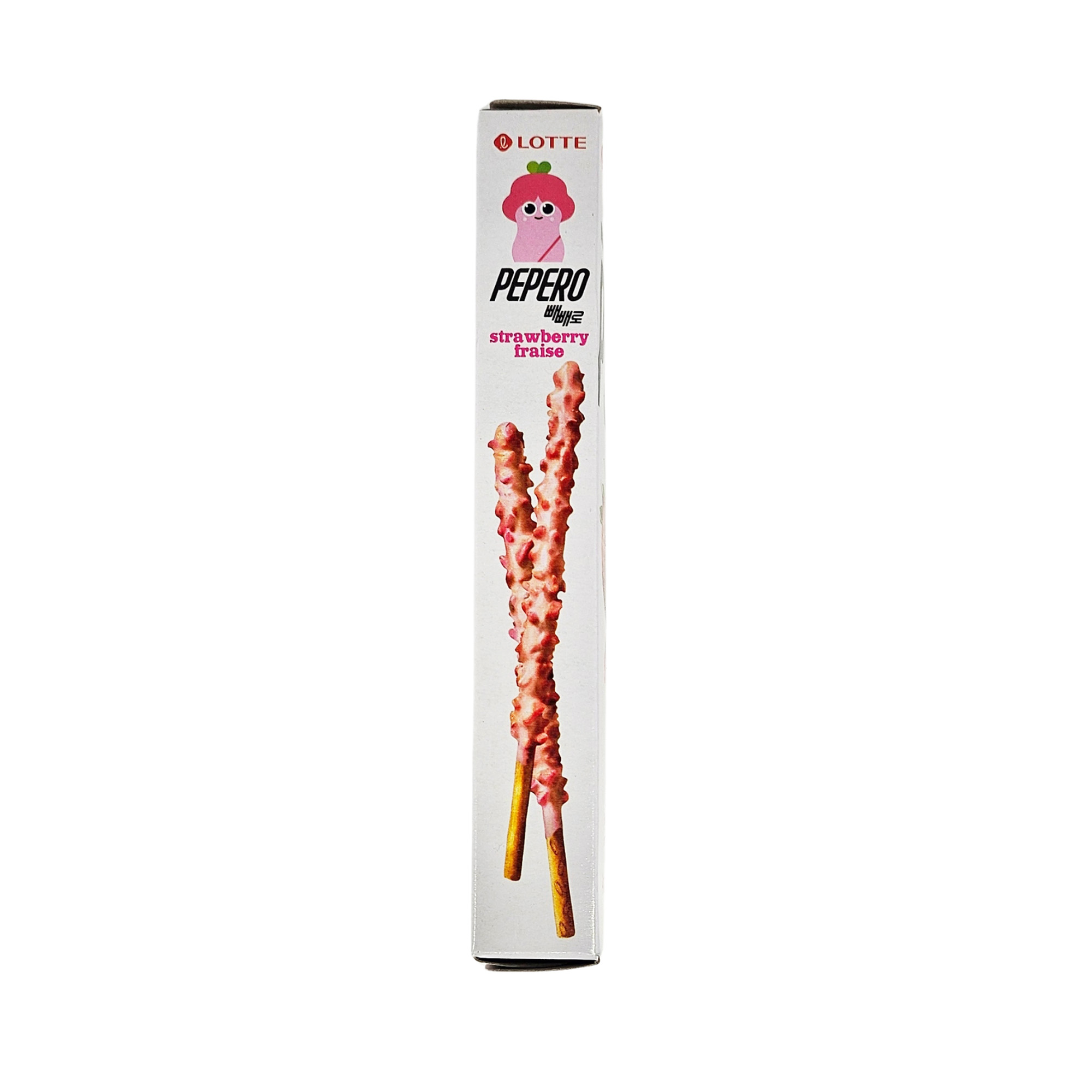 Bâtonnets de biscuits Lotte Pepero - Biscuits à la fraise