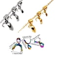 thumbnail image 4 of Necklace Pendant Clasp Replacement Ball Connector Pinch Clips Replacement Jewelry Making Findings DIY Crafting Jewelry Making Spare Parts Colorful Small, 4 of 6