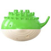 Graflsoa Smart Floating Water Spray Dog Toy with Teeth Cleaning Features, Multi-Functional Green Chewable Bath Companion for Dogs