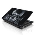 thumbnail image 1 of LSS Laptop Skin Sticker Decal Cover Fits 17" to 19" Laptops Smoke Skull, 1 of 1