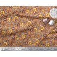 thumbnail image 2 of Soimoi Modal Satin Fabric Geometric Small Decor Fabric Printed Yard 42 Inch Wide, 2 of 3