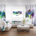 thumbnail image 3 of Design Art Paris Skyline Canvas Print, 3 of 3