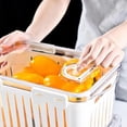 thumbnail image 1 of SuoKom Fridge Organizers, Food Storage Bins, Refrigerator Storage Container, Fridge Food Container with Lids Refrigerator Fruit Vegetable Storage Fresh Keeper, Partit, 1 of 8