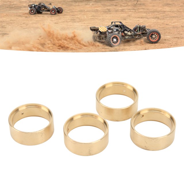 Bride Interne en Laiton, RC Performance Stable en Laiton Améliorer la Performance Globale Pièce de Rechange pour Jante de Roue de 1,0 Pouce