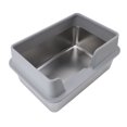 thumbnail image 1 of Cat Litter Box with High Enclosed Side,Stainless Steel Litter Box Stainless Steel Litter Box Enclosed Stainless Steel Large Cat Litter Box XL Litter Box for Multiple Cats, 1 of 7