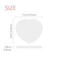 thumbnail image 3 of I Love Eating Meat Art Deco Fashion Mirror Travel Magnification Portable Handheld Pocket Makeup, 3 of 3