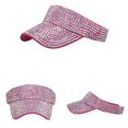 thumbnail image 2 of GDREDA Baseball Casquette Mode Femmes Imprimé Léopard Sun Visière de Baseball Rose Vif, Taille Unique, 2 of 4