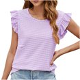 thumbnail image 1 of LSLJS Mode Women Débardeur Confortable Respirant Blouses Round-Neck Tops, Womens Tank Tops, 1 of 8