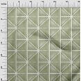 thumbnail image 2 of oneOone Tissu Viscose Georgette à Pois et Triangle Imprimé Bloc BTY 42 Pouces de Large, 2 of 4