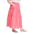 thumbnail image 4 of Lane Bryant Women's Plus Tiered Maxi Skirt, 4 of 6