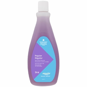 Equate Beauté Dissolvant à Vernis à Ongles Régulier
