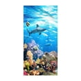 thumbnail image 2 of LSLJS Beach Towel Summer Beach Essentials Beach Towels Microfiber Beach Towel Super Lightweight Colorful Bath Towel Sandproof Beach Blanket Multi-Purpose Towel for Travel Swimming Pool 30x60 Inch, 2 of 4