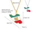 thumbnail image 4 of fastboy Classy Iran Pendant Necklace Versatile Style Any Occasion Environmental Rigid color 1Set, 4 of 6