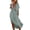 Gray# summer dresses for women, variant on Oksale Summer Dresses for Women Casual Loose Curved Hem Linen Cotton Dress with Pockets Trendy Lapel V Neck Beachy Midi Dresses Dark Gray S